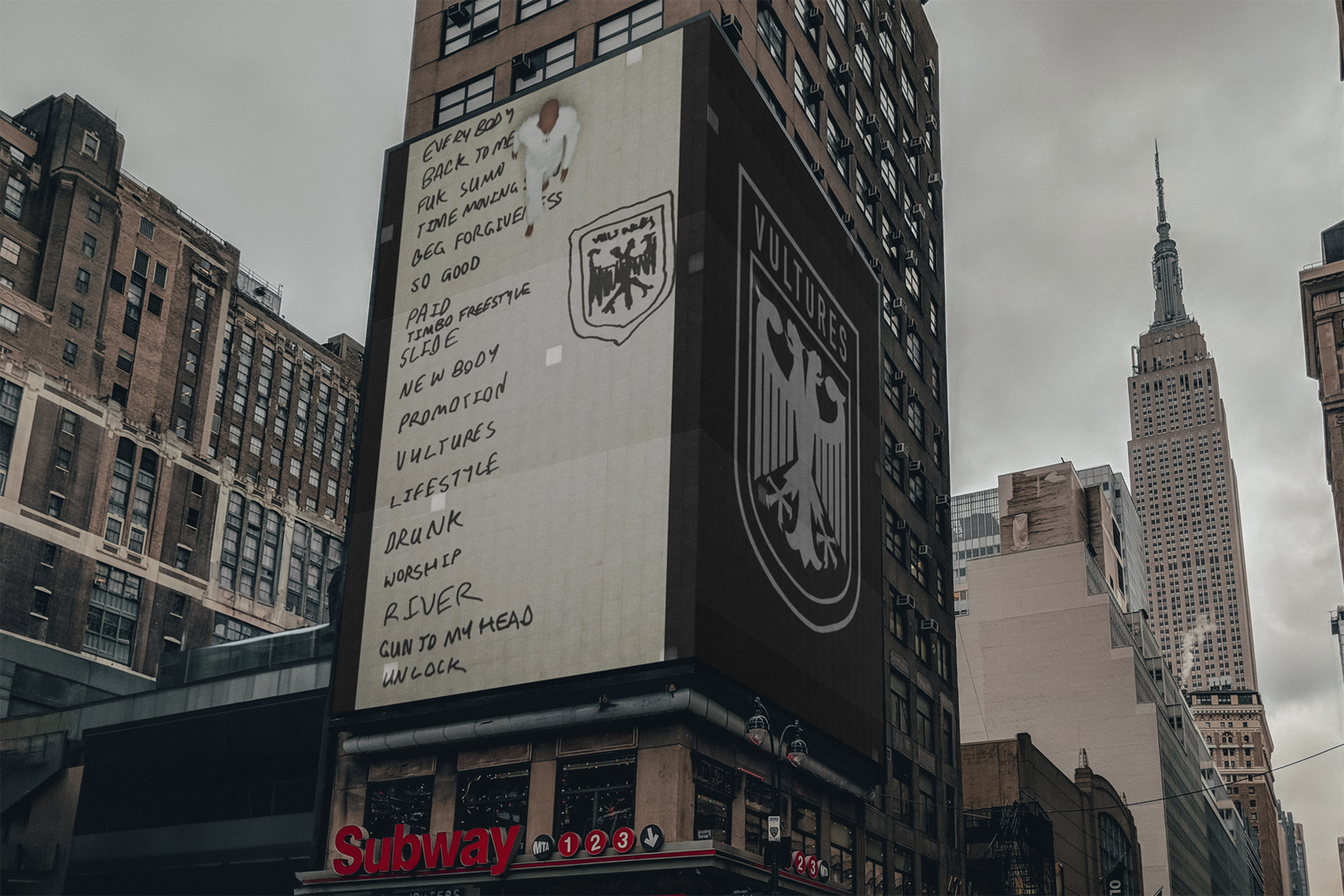 Vultures City Billboard Mockup